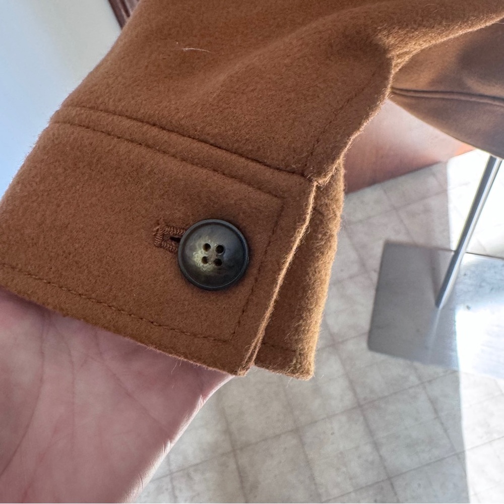 Old Navy Plus Size Brown Jacket with Sherpa Collar - Picture 10 of 10